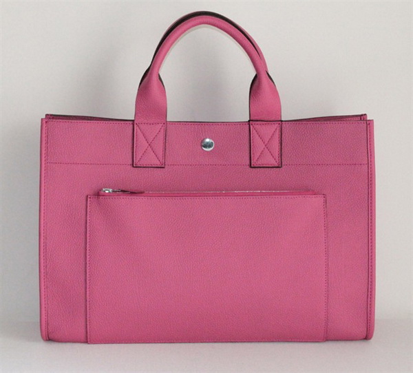 Replica Hermes Cowhide Cabag Weekender Bag Peach 6008 On Sale